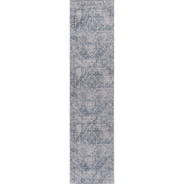 Shaii Global Medallion Low-Pile Machine-Washable Area Rug